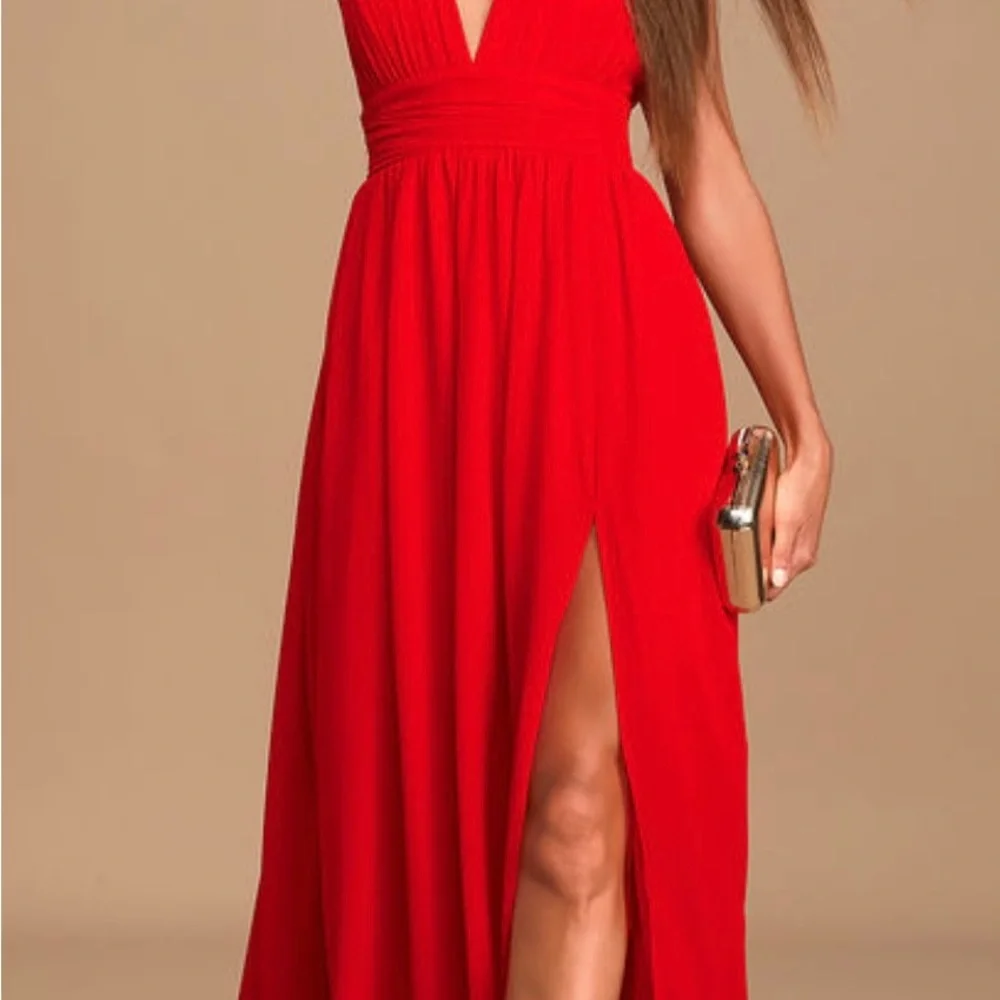 Lulu’s long blue dress - Picture 12 of 12